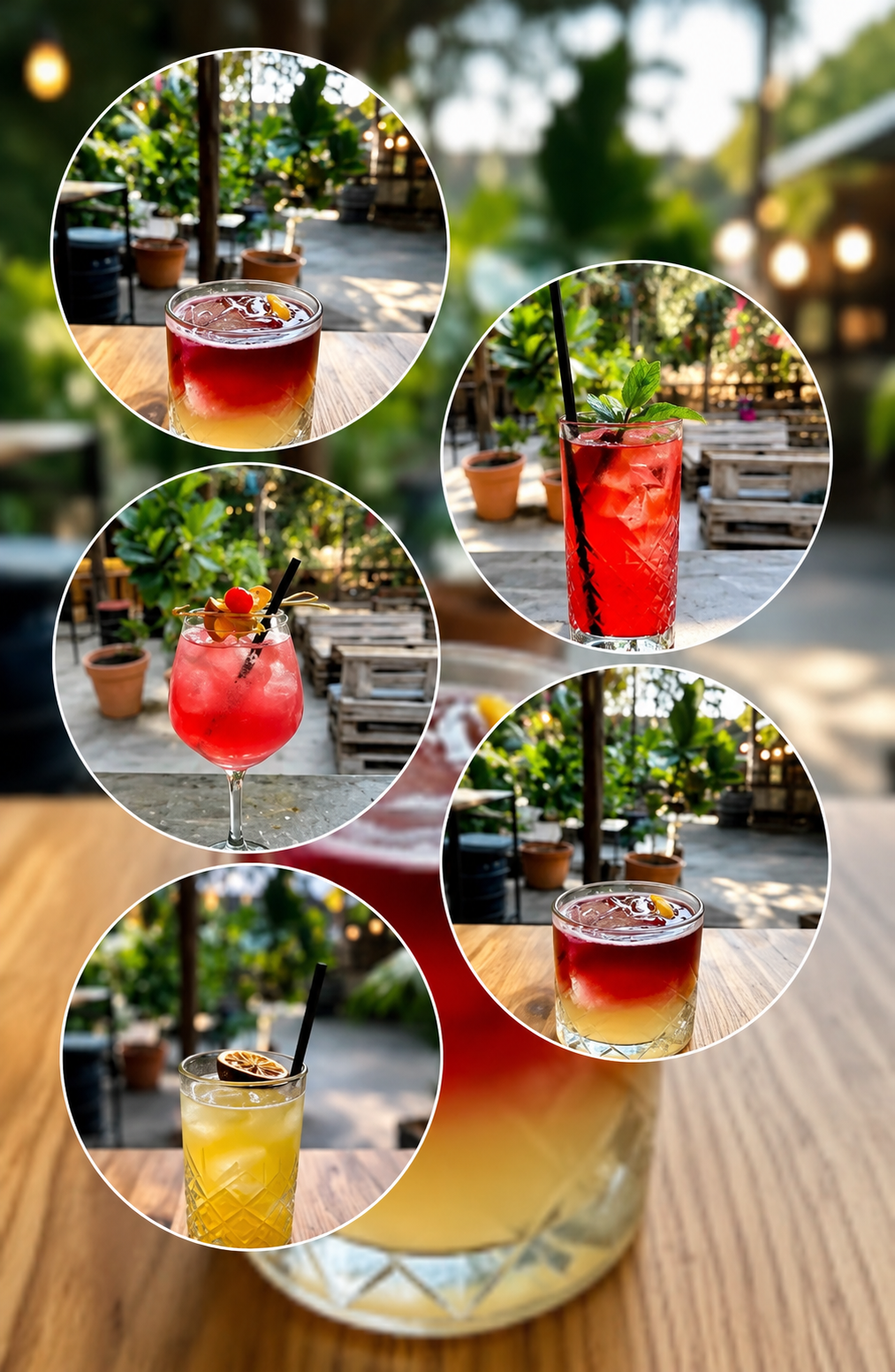 The Alchemy cocktails